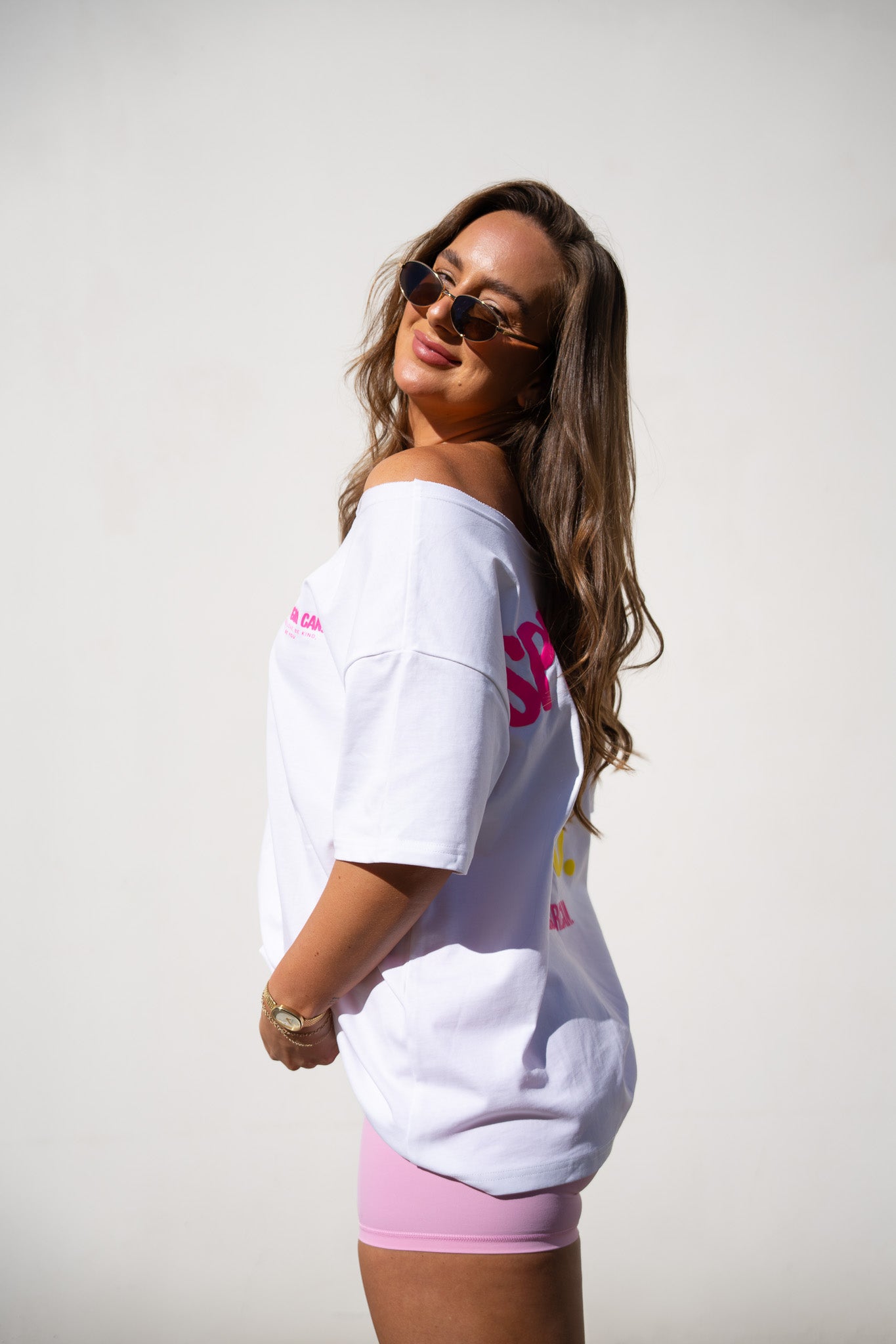 Scoop Neck - White